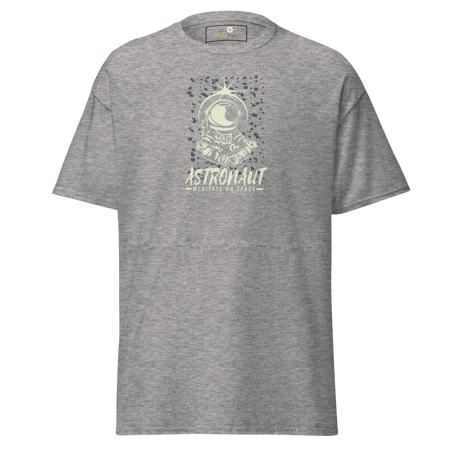 Unisex classic t-shirt - ASTRONAUT MEDITATION SPACE - REGULAR - Sport Grey / S