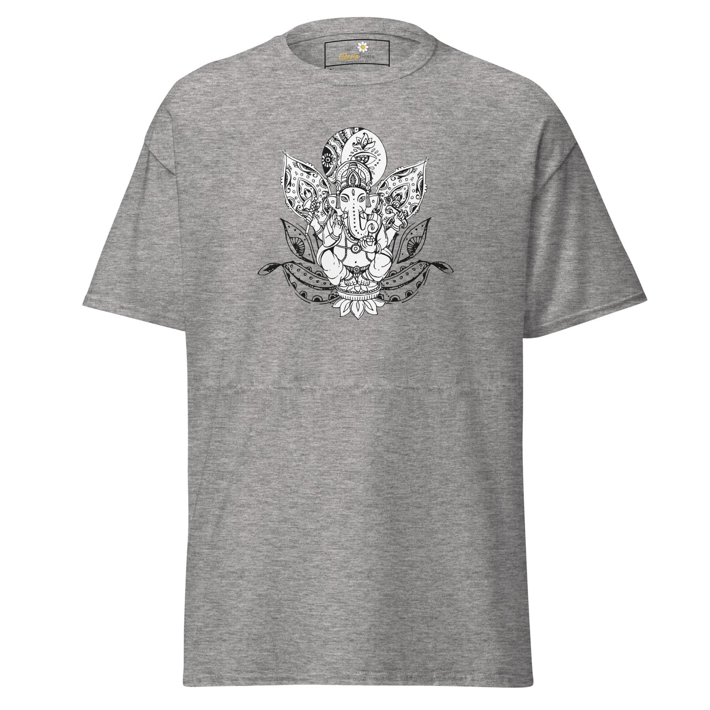 Unisex classic t-shirt - SPIRITUAL GANESH - REGULAR - Sport Grey / S
