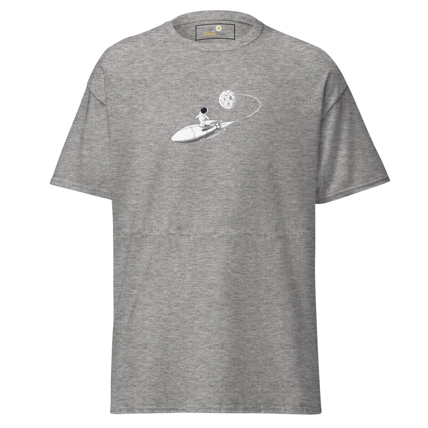 Unisex classic tee - ASTRONAUT ROCKET - REGULAR - Sport Grey / S