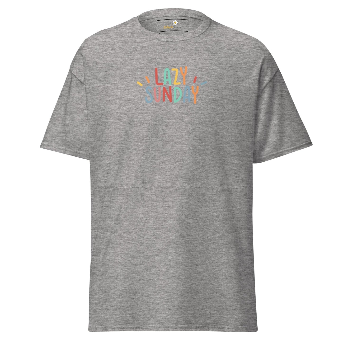 Unisex classic tee - MISC LAZY SUNDAY - REGULAR - Sport Grey / S