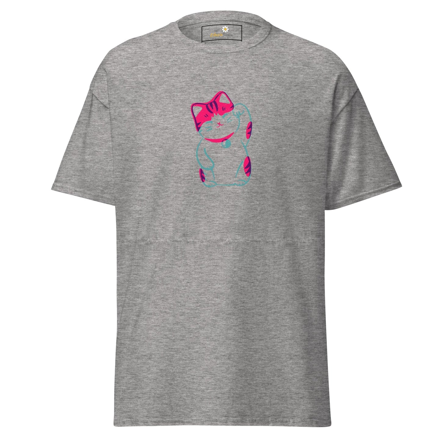 Unisex classic tee - ANIMALS SPIRITUAL LUCKY CAT 2 - REGULAR - Sport Grey / S