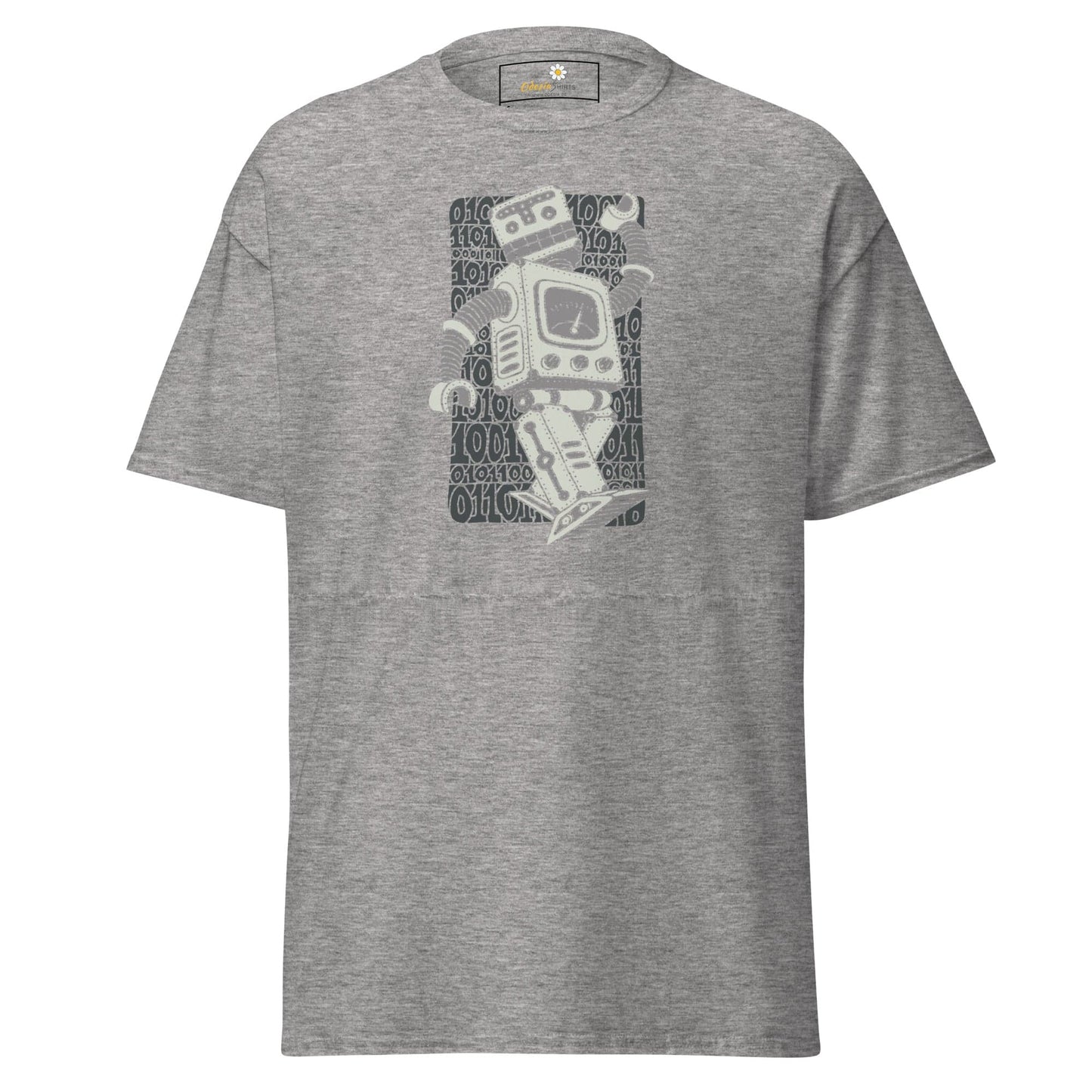 Unisex classic t-shirt - FANTASY ROBOTS NEVER DIE - REGULAR - Sport Grey / S