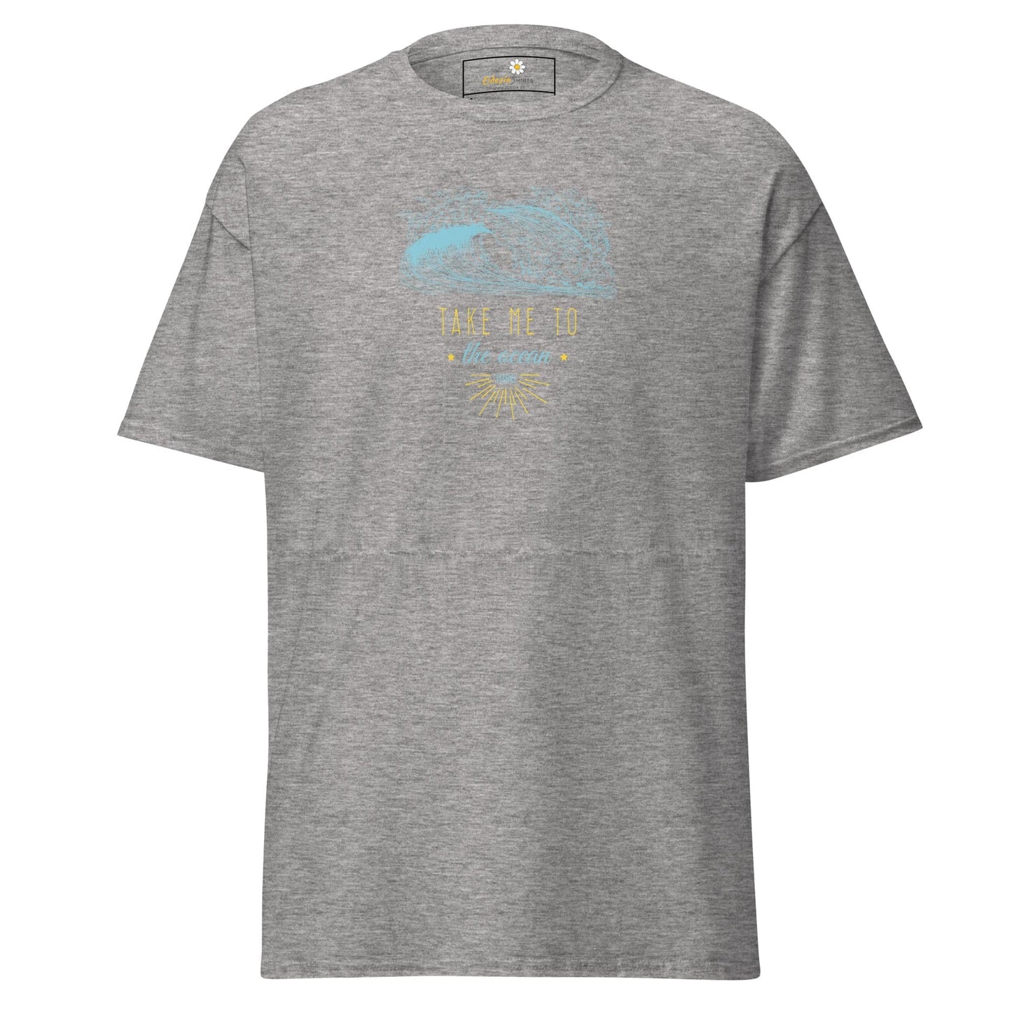 Unisex classic t-shirt - SEALIFE TAKE ME TO THE OCEAN - REGULAR - Sport Grey / S