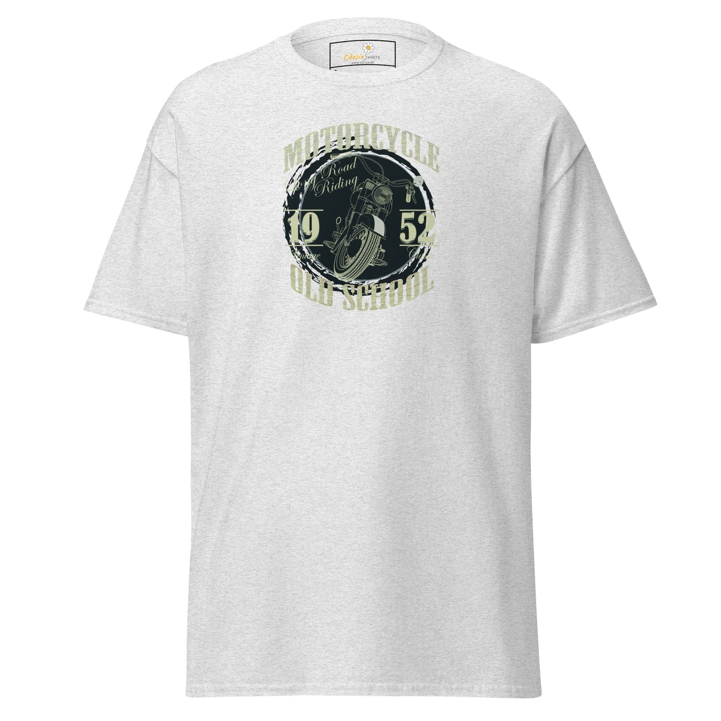 Unisex classic t-shirt - MISC MOTORCYCLE 1952 - REGULAR - Ash / S