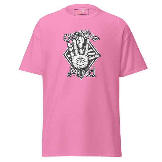 Unisex classic t-shirt - MYSTIC OPEN YOUR MIND - REGULAR - Azalea / S