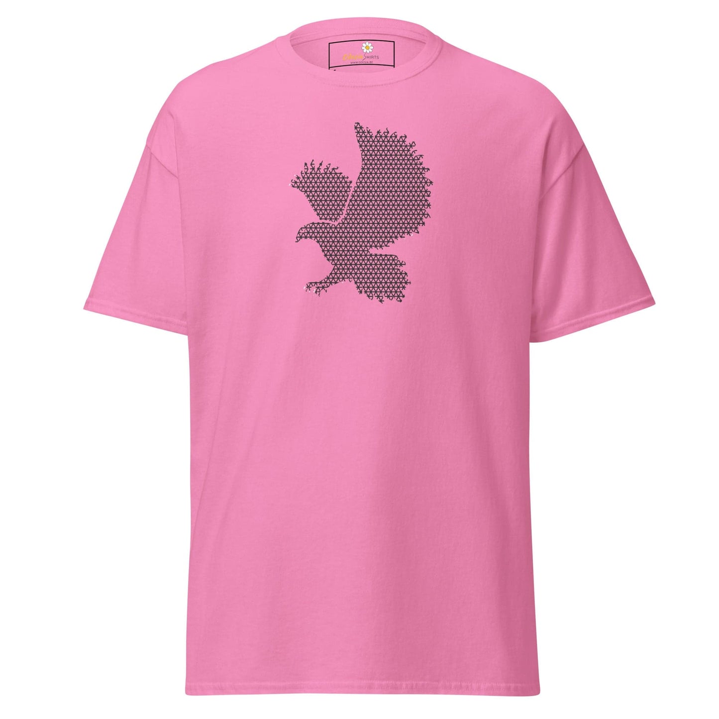 Unisex classic t-shirt - ABSTRACT BIRD - REGULAR - Azalea / S