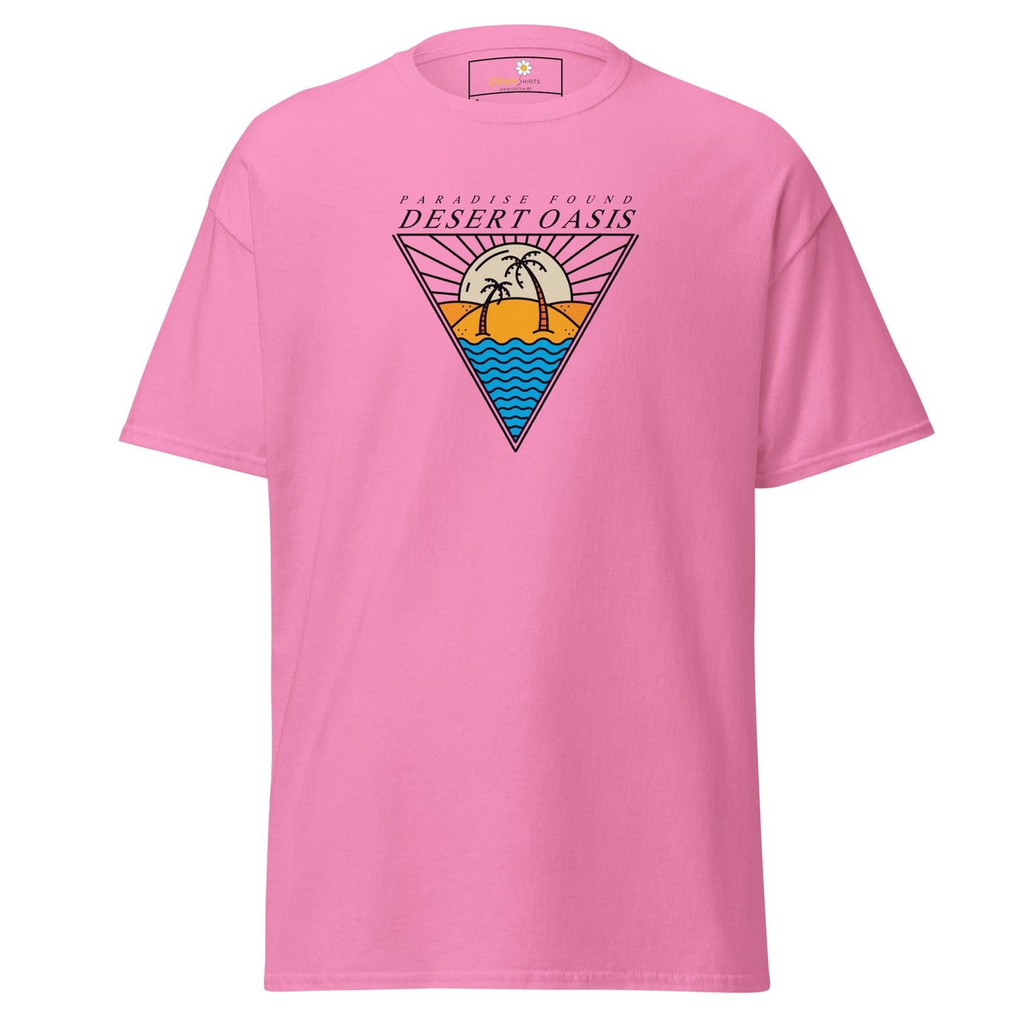 Unisex classic t-shirt - SUMMER DESERT OASIS - REGULAR - Azalea / S