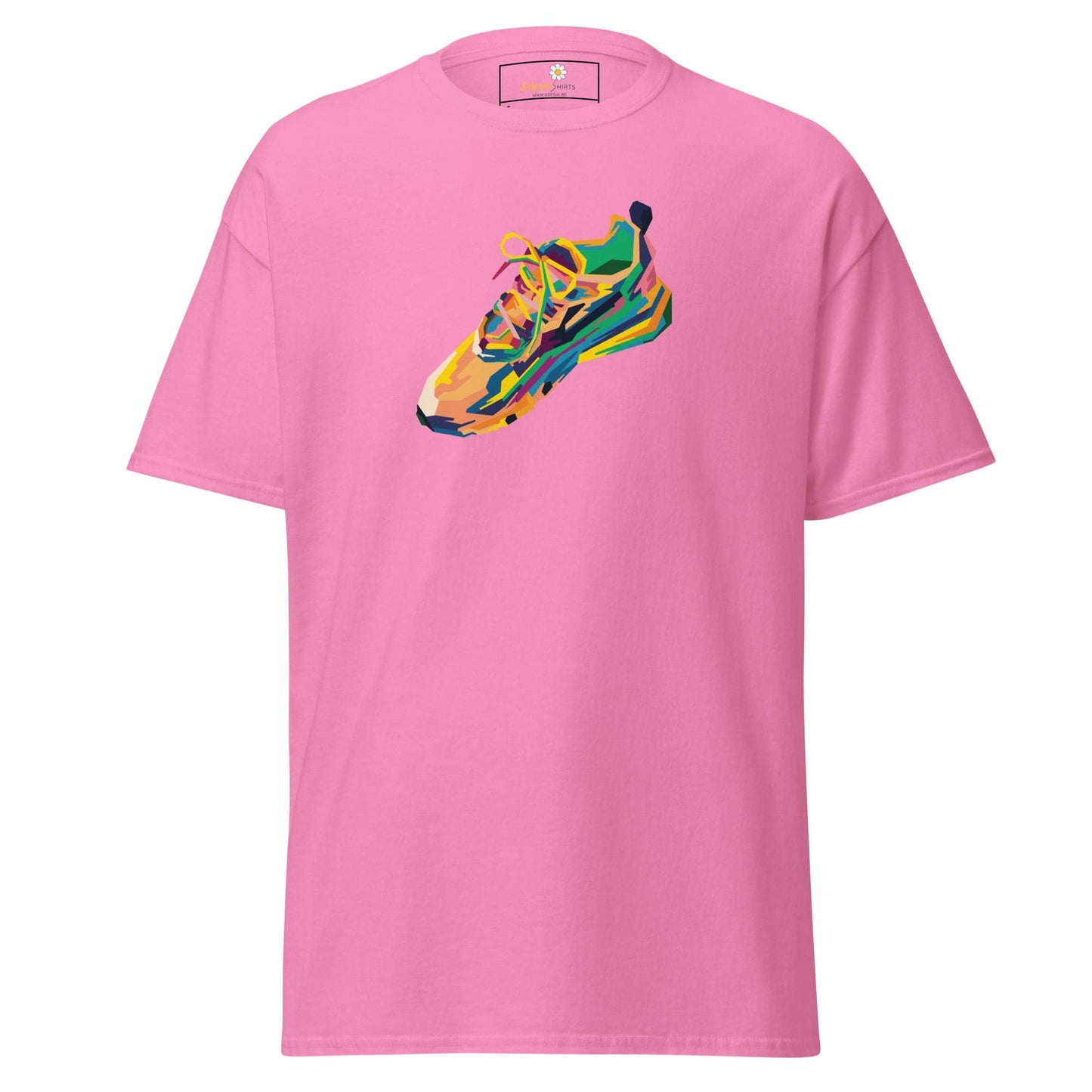 Unisex classic t-shirt - MISC SNEAKER SHOE - REGULAR - Azalea / S