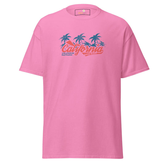 Unisex classic t-shirt - SUMMER CALIFORNIA DREAMS - REGULAR - Azalea / S