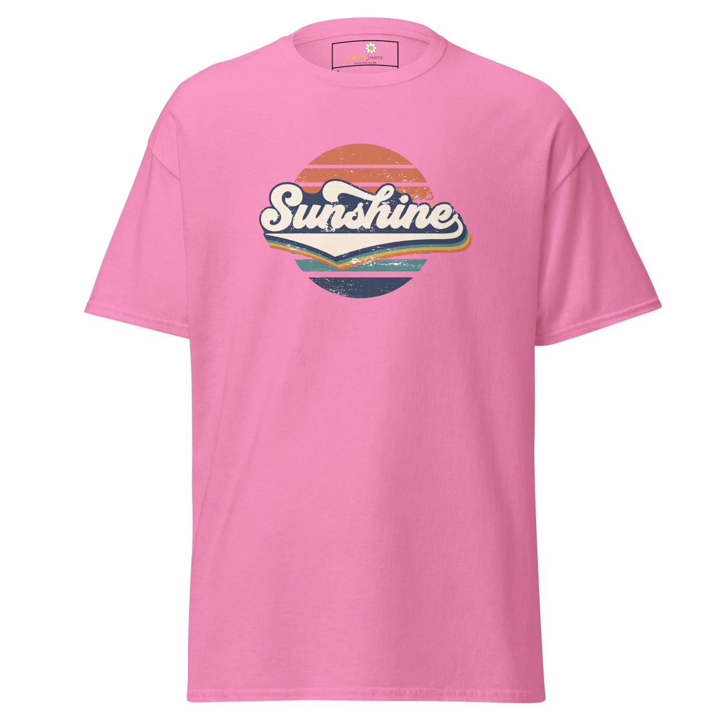 Unisex classic t-shirt - SUMMER SUNSHINE - REGULAR - Azalea / S