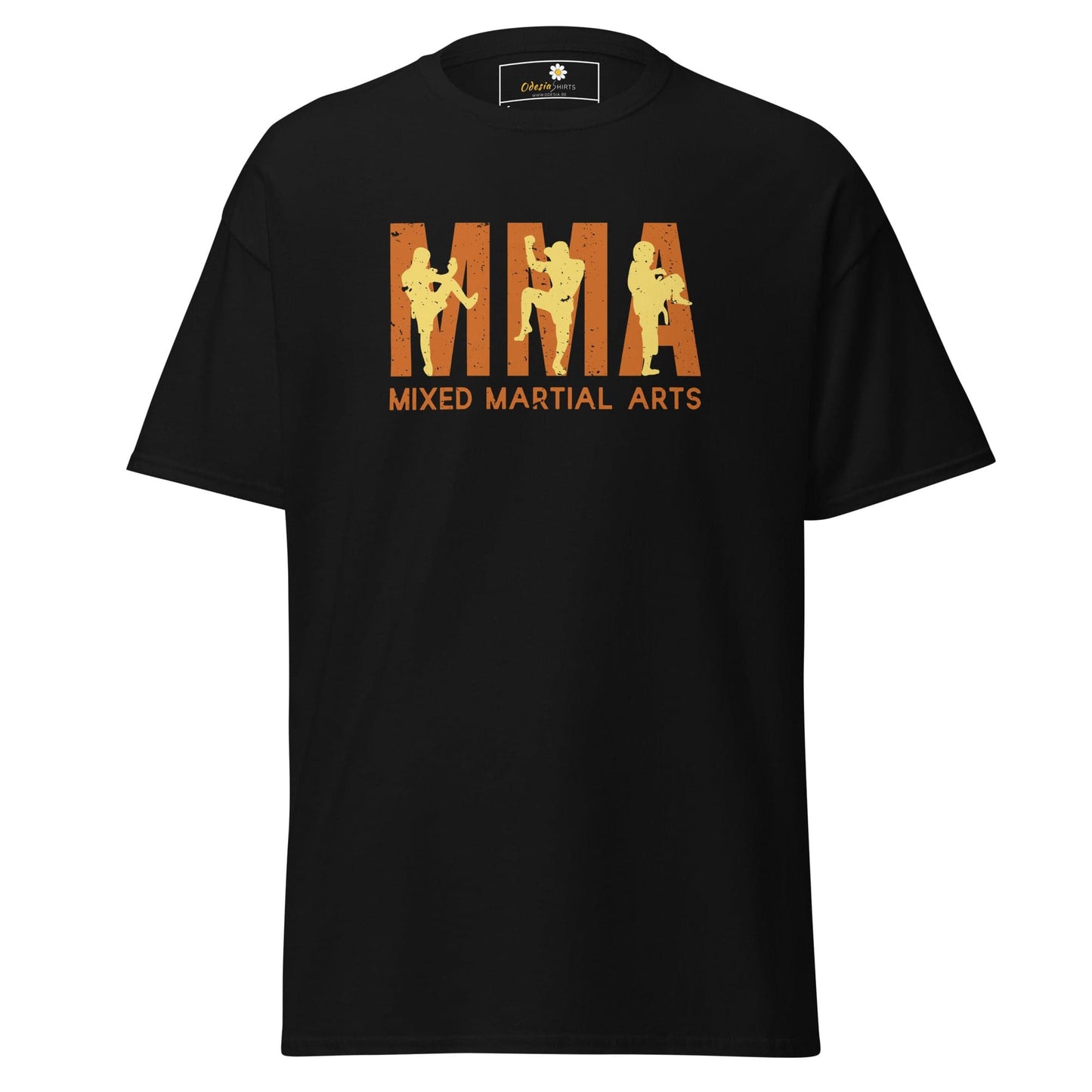Unisex classic t-shirt - SPORT MMA MIXED MARTIAL - REGULAR - Black / S