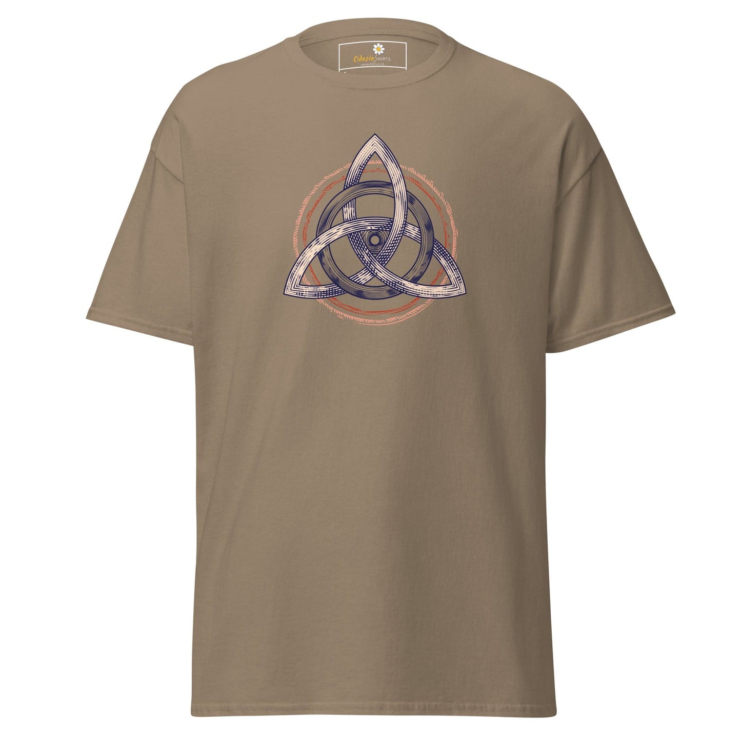 Unisex classic t-shirt - MYSTIC MAGIC SYMBOL - REGULAR - Brown Savana / S