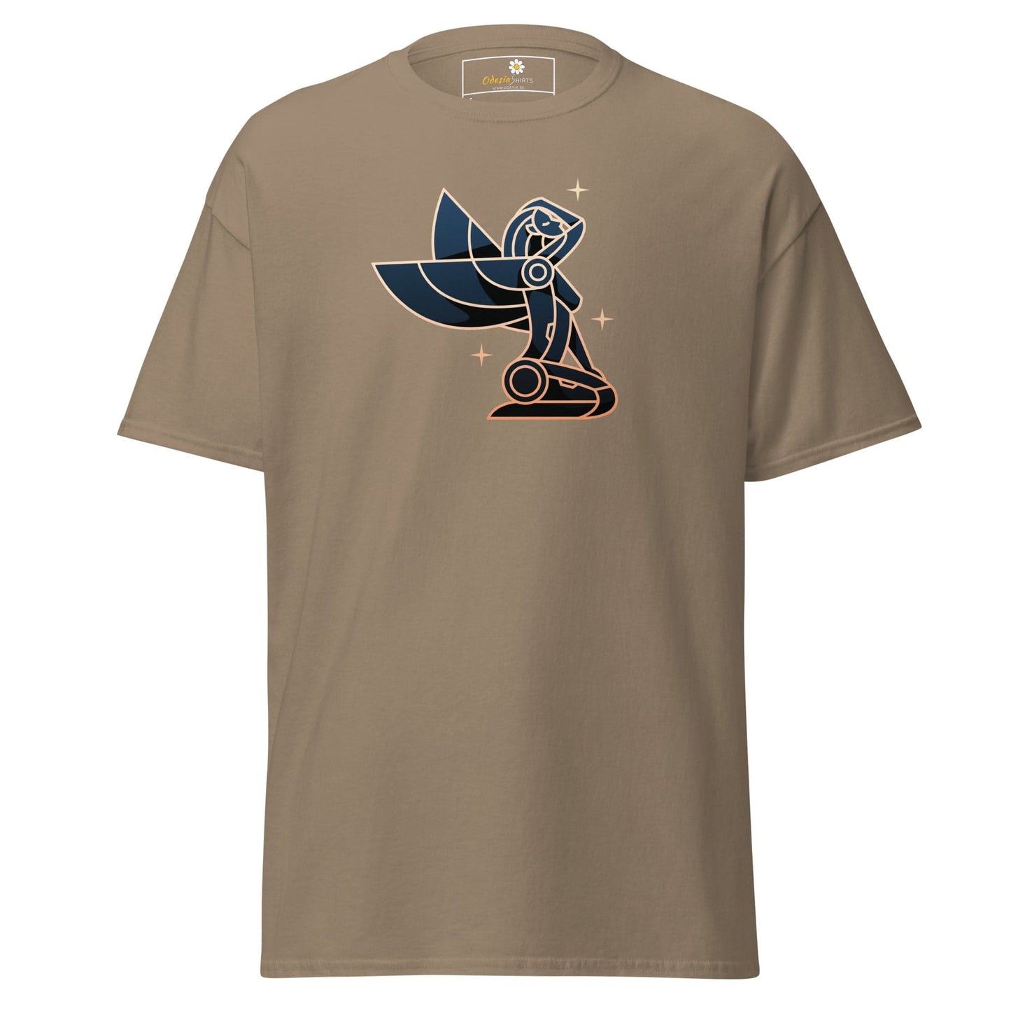 Unisex classic t-shirt - VIRGO WOMAN WINGS - REGULAR - Brown Savana / S