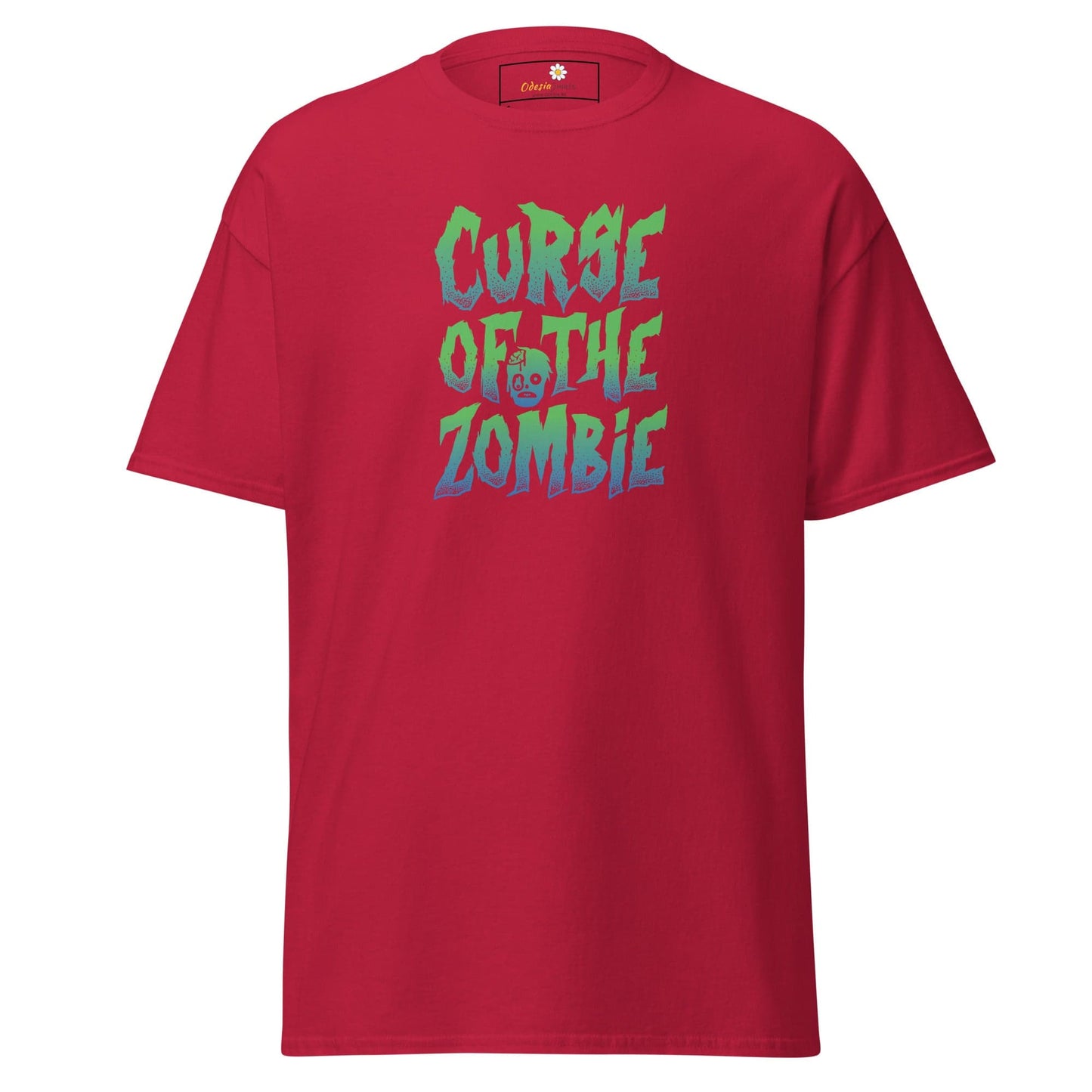 Unisex classic t-shirt - SPOOKIE CURSE OF THE ZOMBIE - REGULAR - Cardinal / S