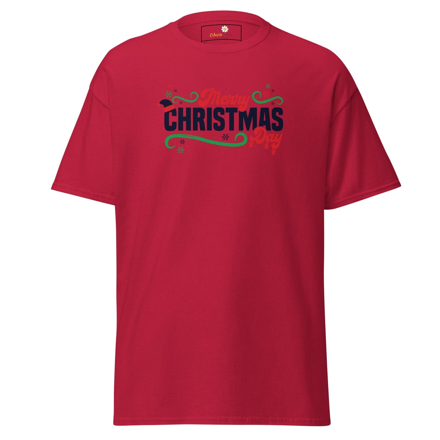 Unisex classic t-shirt - SEASONAL MERRY CHRISTMAS - REGULAR - Cardinal / S