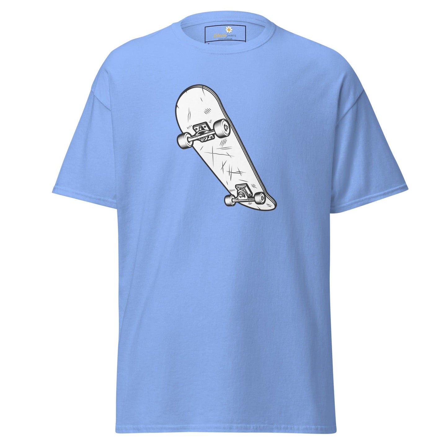 Unisex classic t-shirt - SPORT SKATEBOARD YEAH - REGULAR - Carolina Blue / S