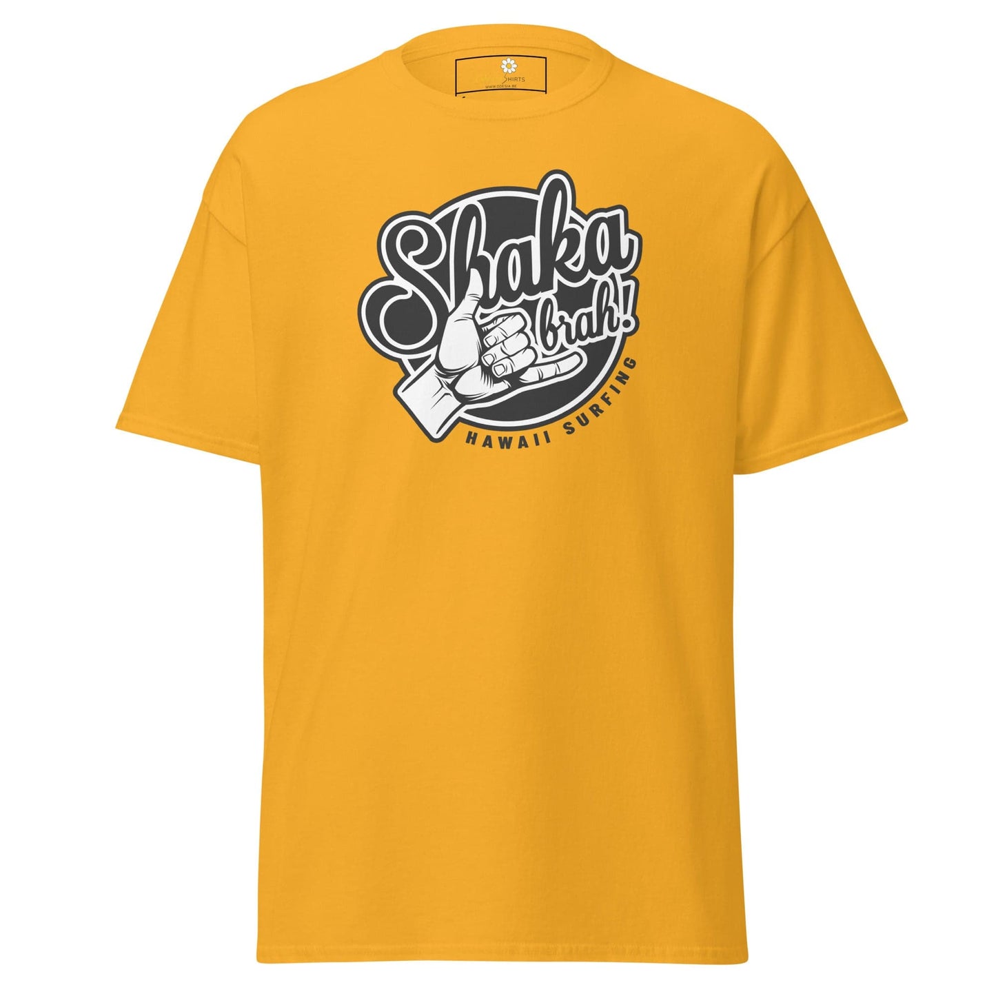 Unisex classic t-shirt - MYSTIC SHAKA BRAH - REGULAR - Gold / S