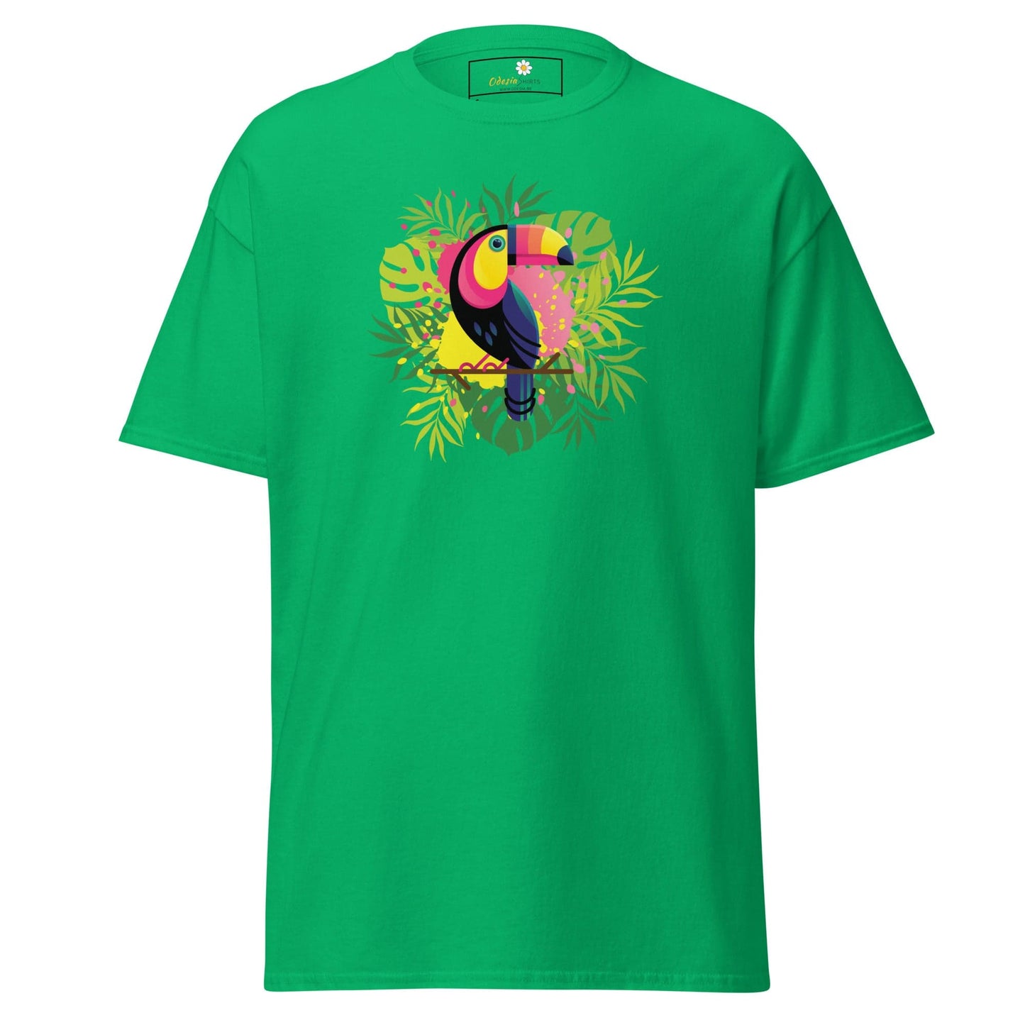 Unisex classic t-shirt - WILDLIFE PARADISE TOUCAN - REGULAR - Irish Green / S