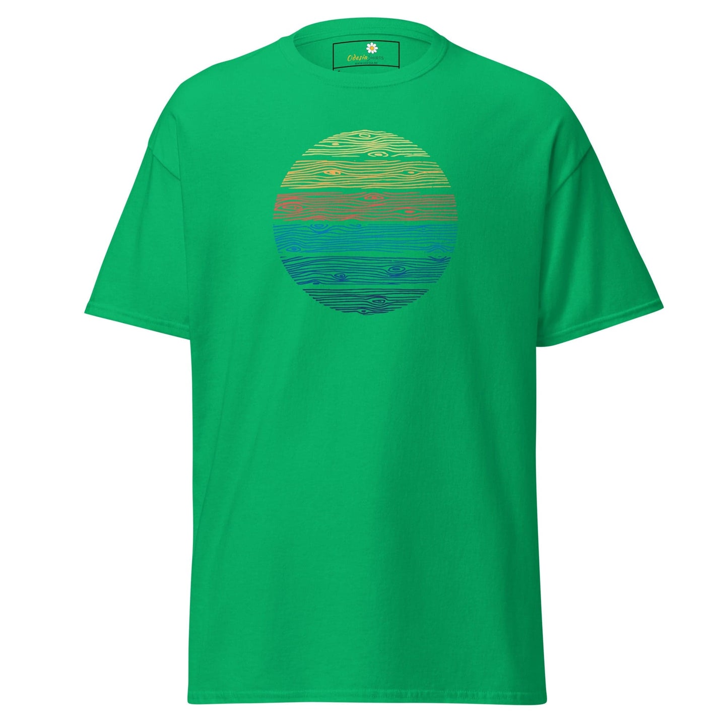 Unisex classic t-shirt - MISC COLOR CIRCLE - REGULAR - Irish Green / S