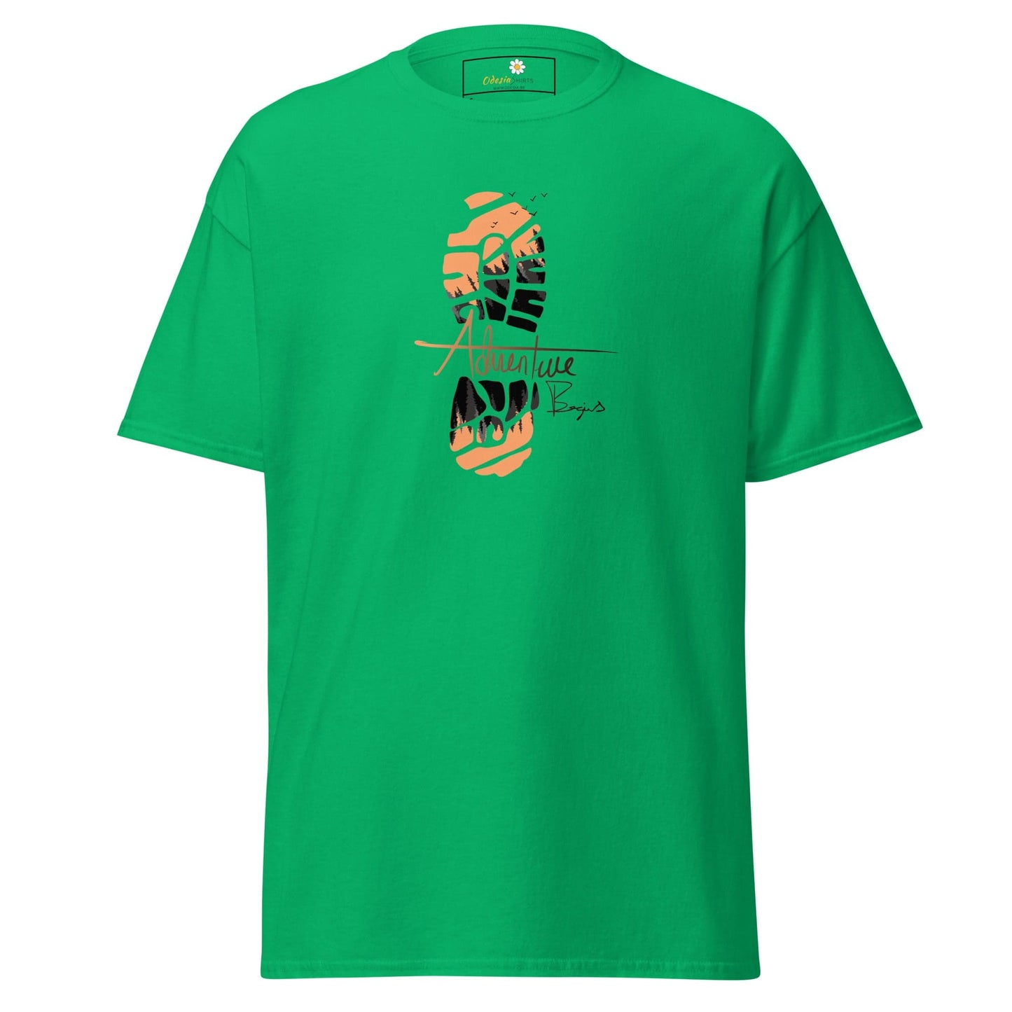Unisex classic t-shirt - MISC FOOTSTEP - REGULAR - Irish Green / S