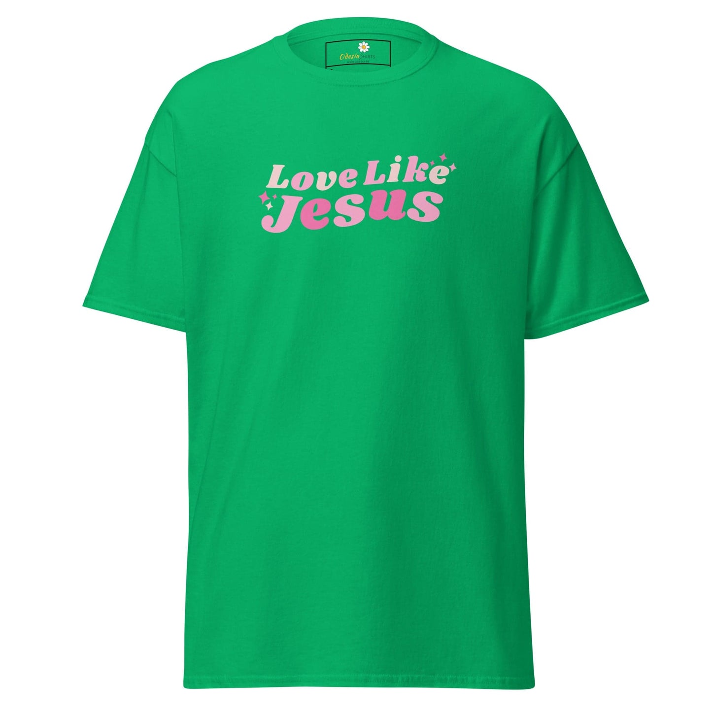 Unisex classic t-shirt - SPIRITUAL LOVE LIKE JESUS - REGULAR - Irish Green / S