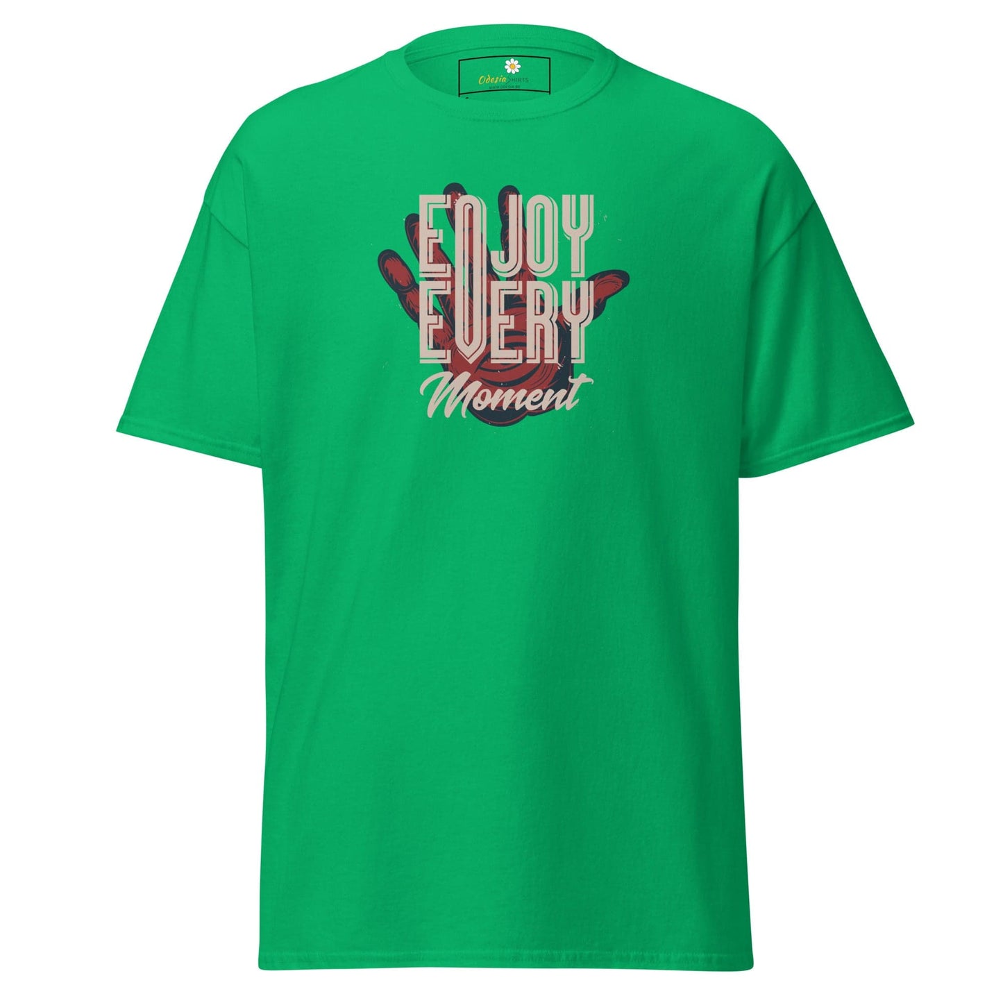Unisex classic t-shirt - FANTASY ENJOY EVERY MOMENT - REGULAR - Irish Green / S