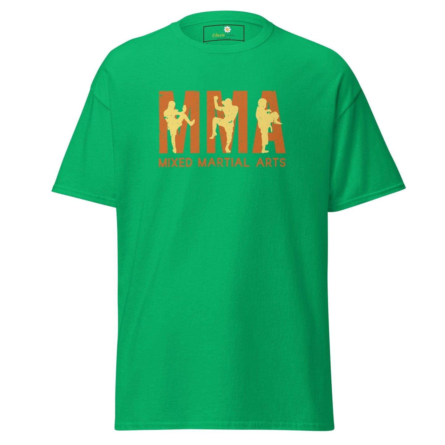 Unisex classic t-shirt - SPORT MMA MIXED MARTIAL - REGULAR - Irish Green / S