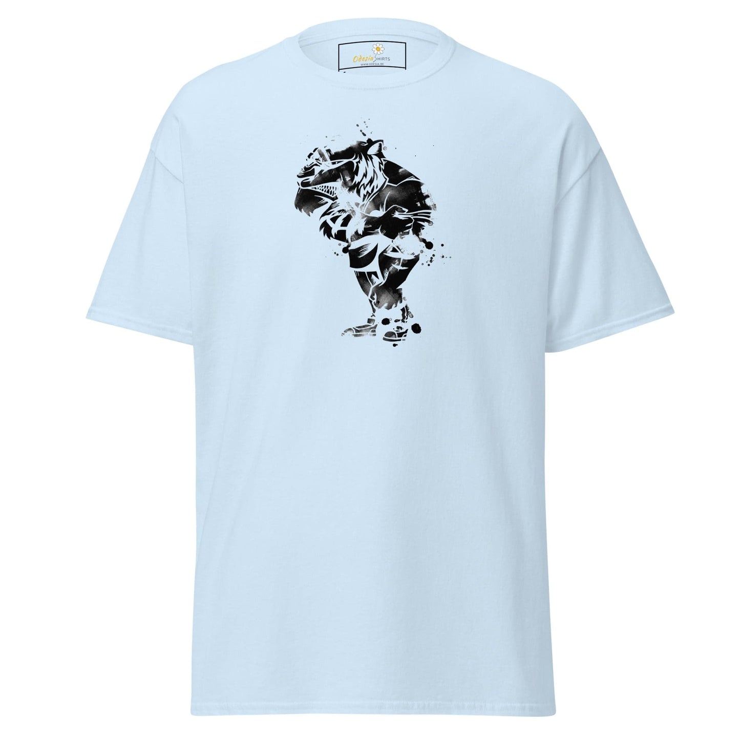 Unisex classic t-shirt - FANTASY STRANGE DUDE - REGULAR - Light Blue / S