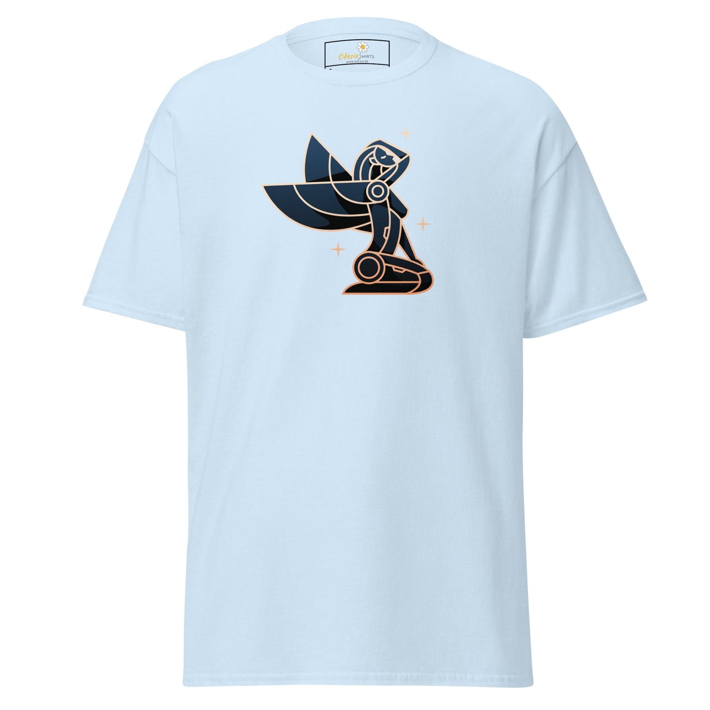 Unisex classic t-shirt - VIRGO WOMAN WINGS - REGULAR - Light Blue / S