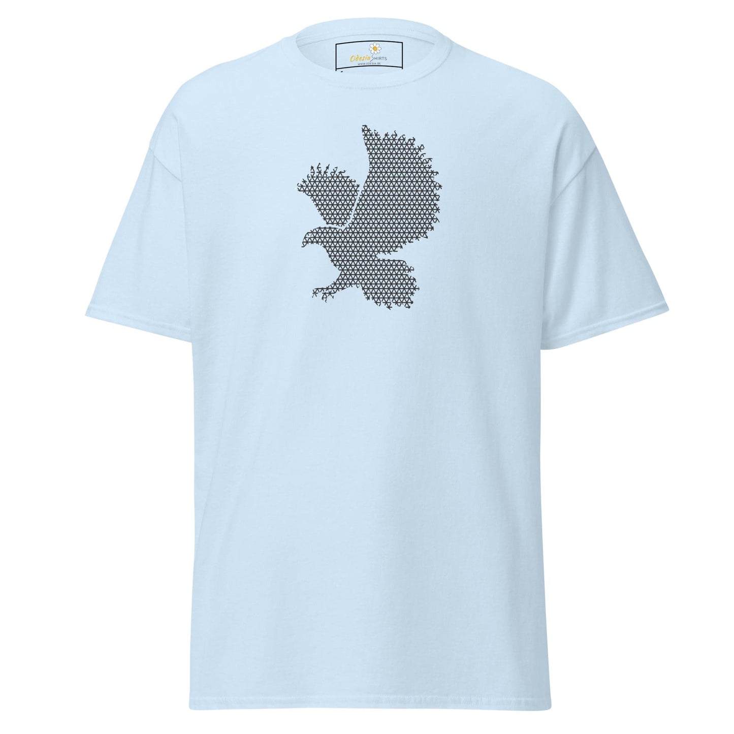 Unisex classic t-shirt - ABSTRACT BIRD - REGULAR - Light Blue / S