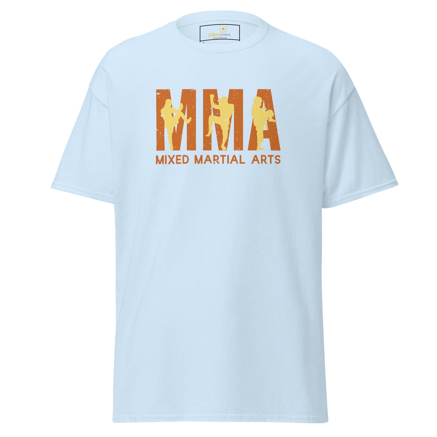Unisex classic t-shirt - SPORT MMA MIXED MARTIAL - REGULAR - Light Blue / S