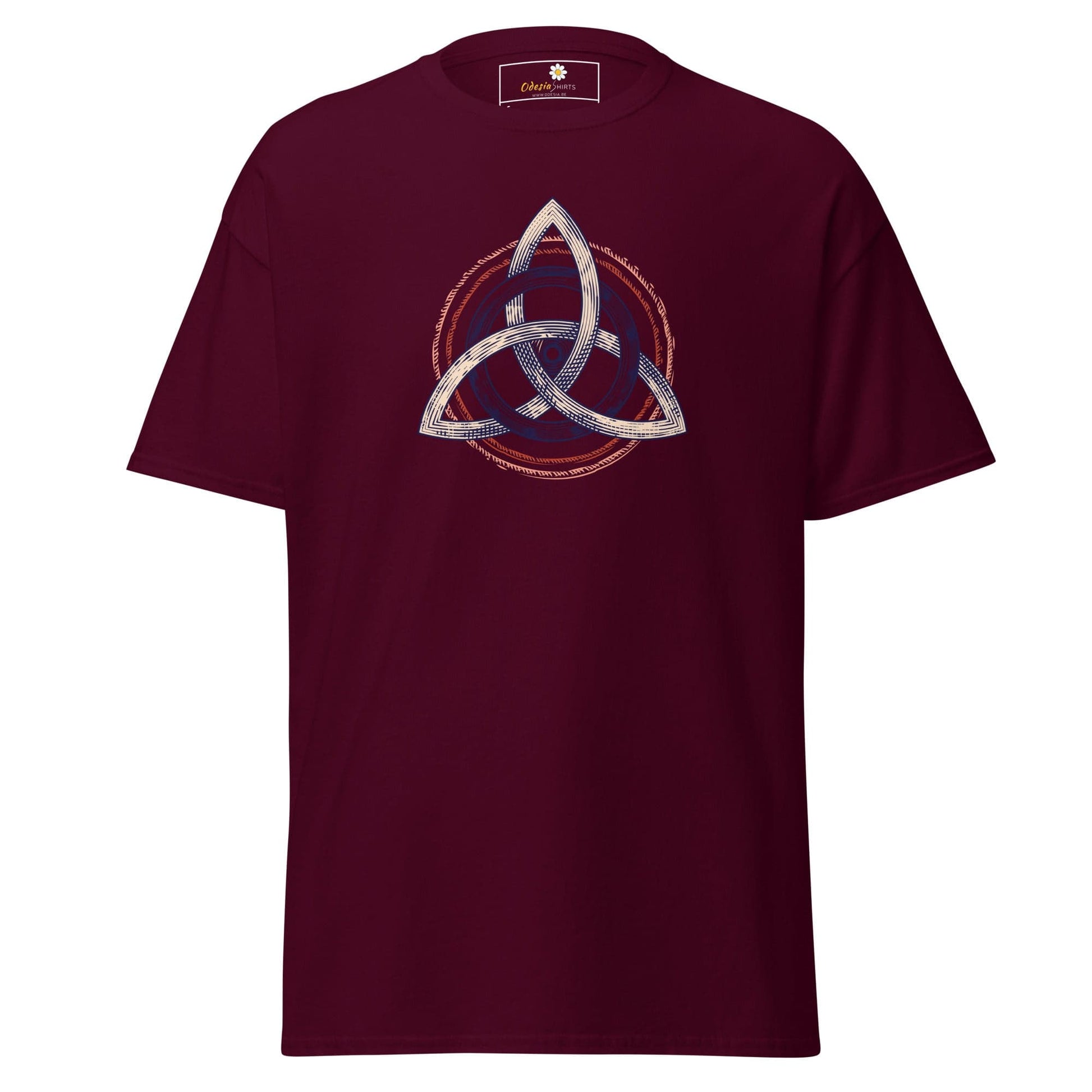 Unisex classic t-shirt - MYSTIC MAGIC SYMBOL - REGULAR - Maroon / S