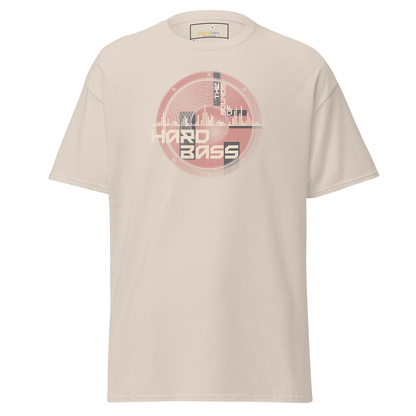 Beige T-shirt with graphic design for men and women in sizes S to XL