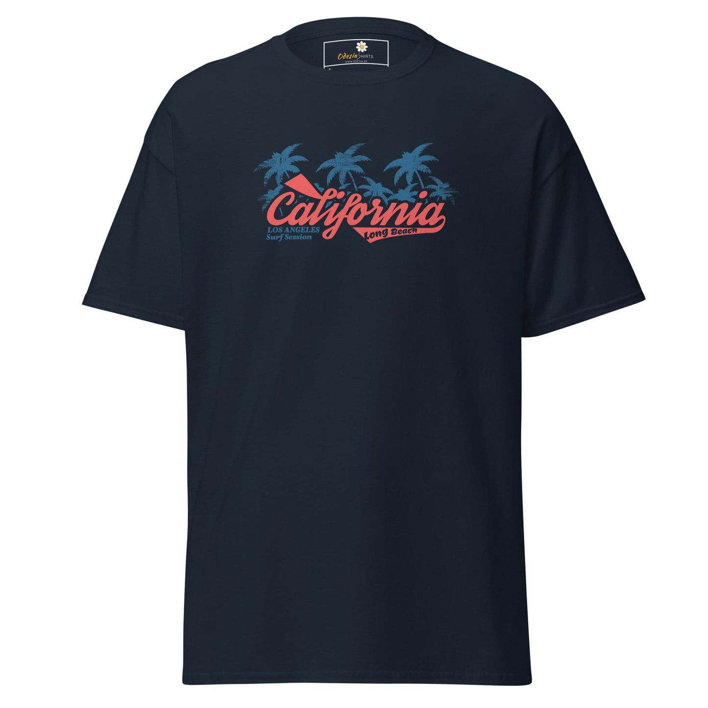 Unisex classic t-shirt - SUMMER CALIFORNIA DREAMS - REGULAR - Navy / S
