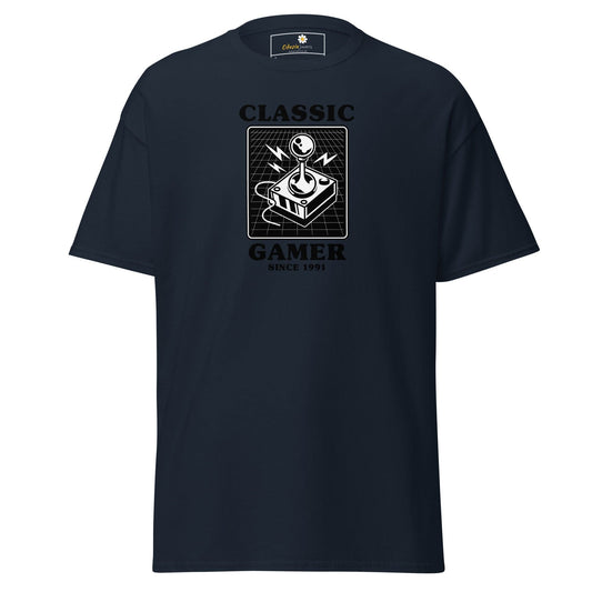Navy blue T-shirt from T-SHIRT DESIGN TEE for Men and Women available in S to XL