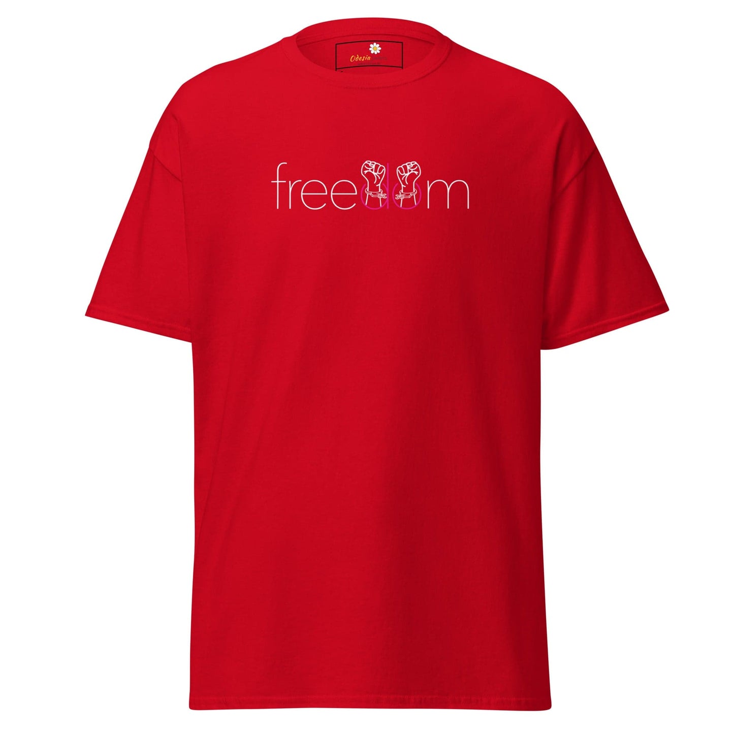 Unisex classic t-shirt - MISC FREEDOM - REGULAR - Red / S
