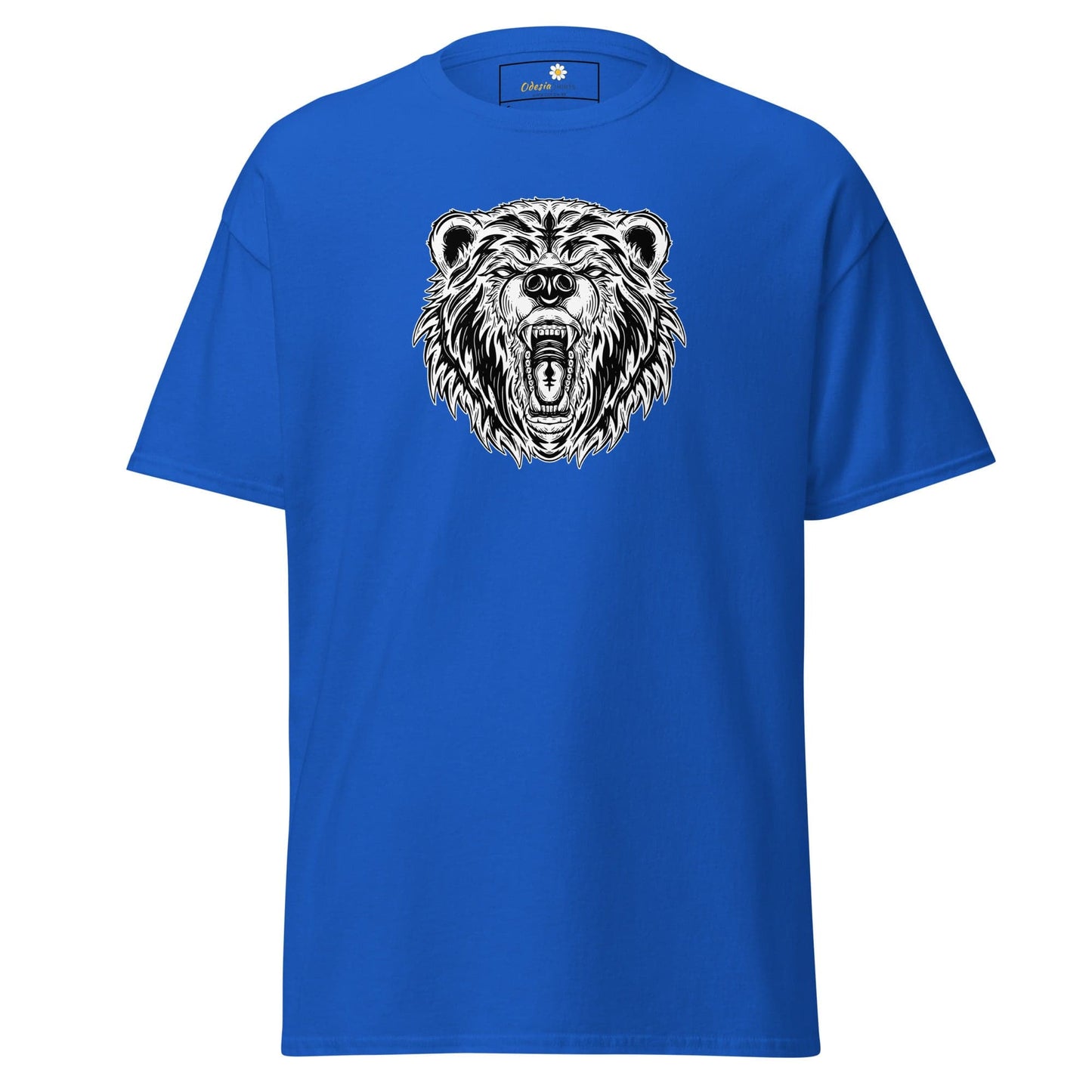 Unisex classic t-shirt - WILD LIFE BEAR - REGULAR - Royal / S