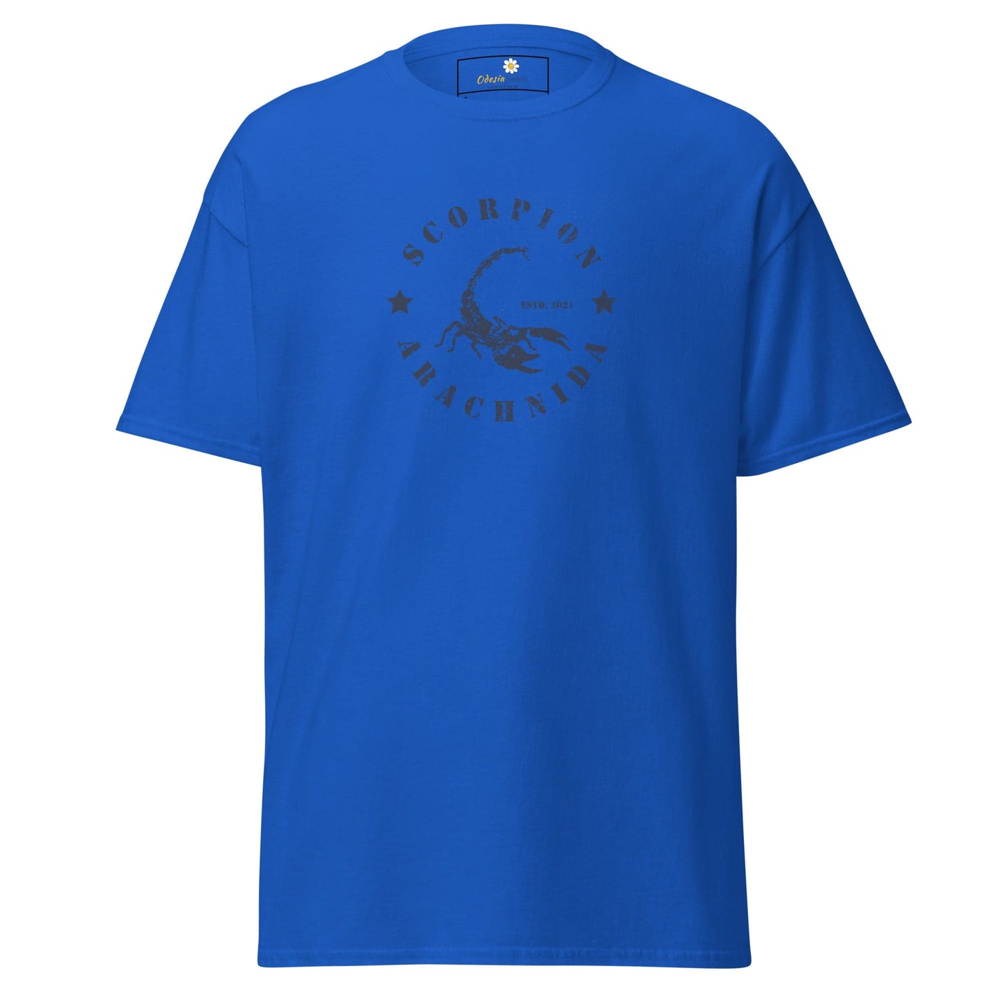 Unisex classic t-shirt - WILD LIFE SCORPION - REGULAR - Royal / S