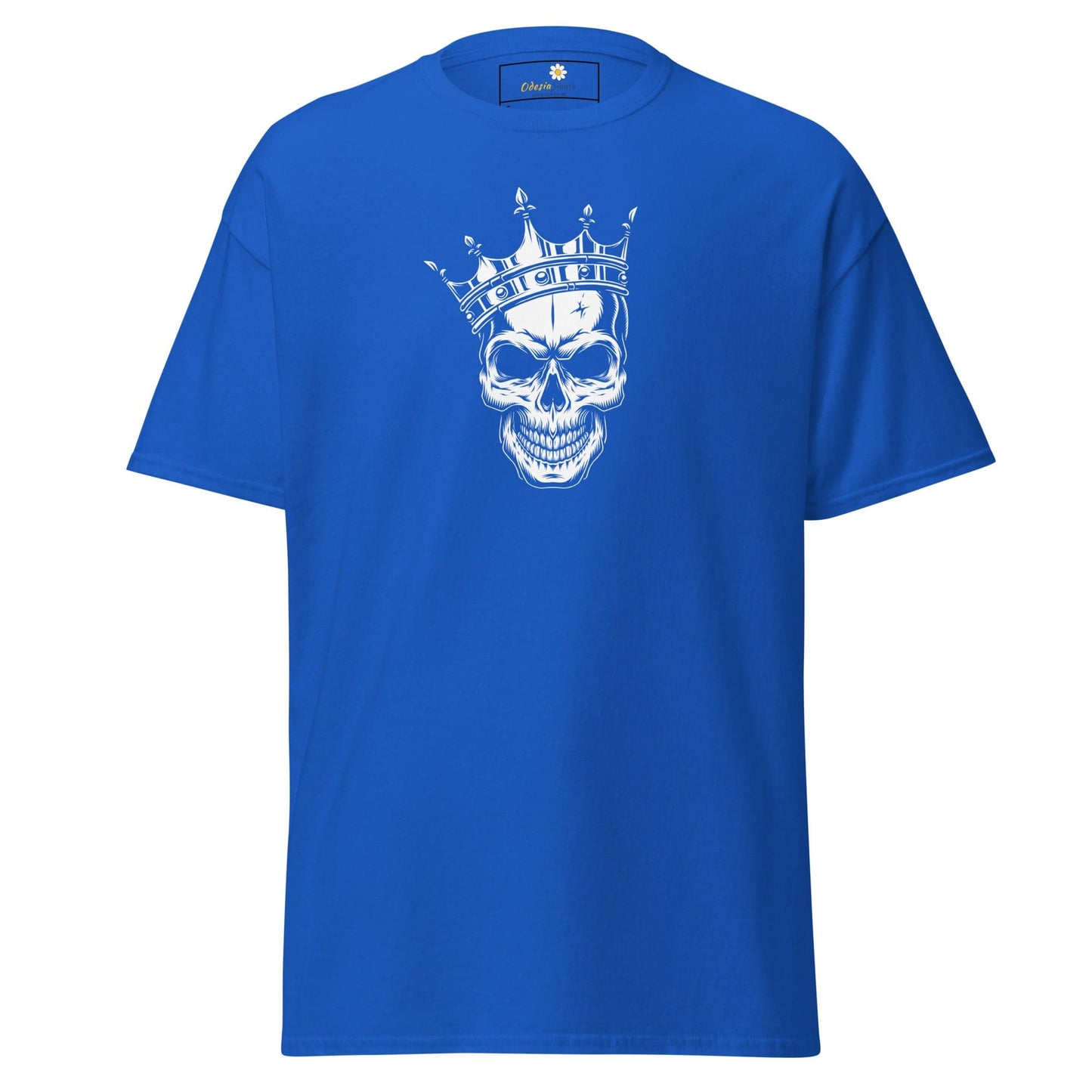 Unisex classic t-shirt - SKULL KING - REGULAR - Royal / S