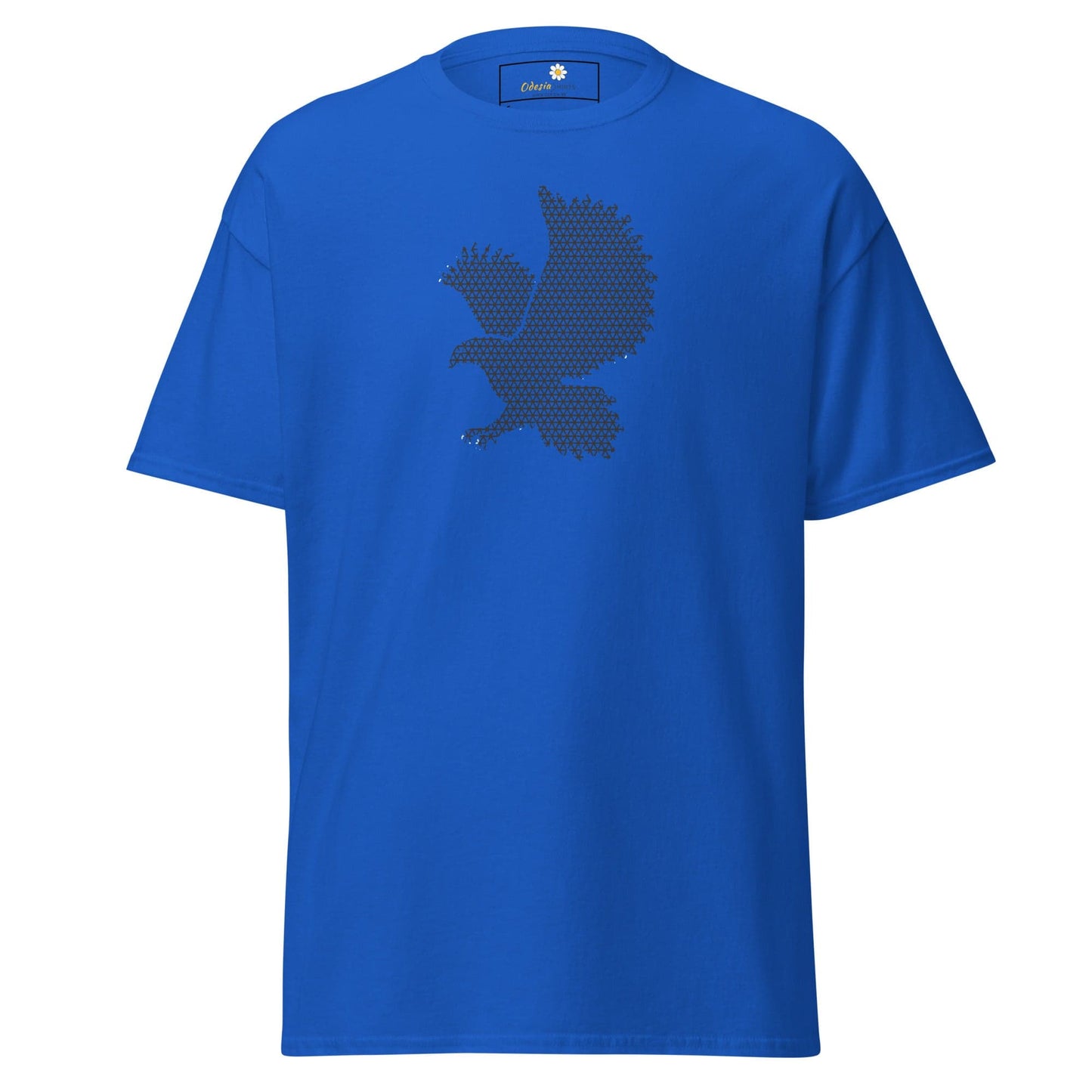 Unisex classic t-shirt - ABSTRACT BIRD - REGULAR - Royal / S