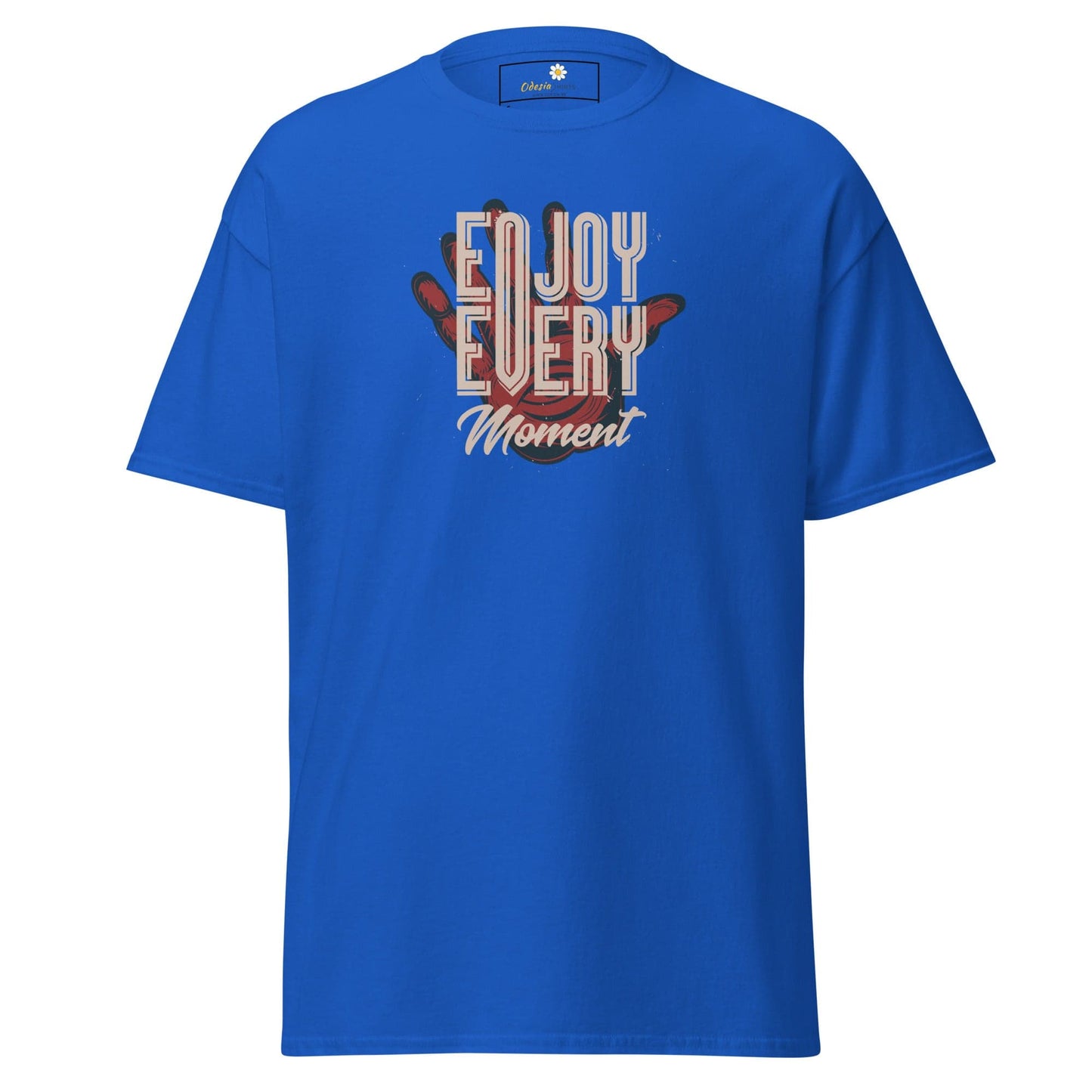 Unisex classic t-shirt - FANTASY ENJOY EVERY MOMENT - REGULAR - Royal / S