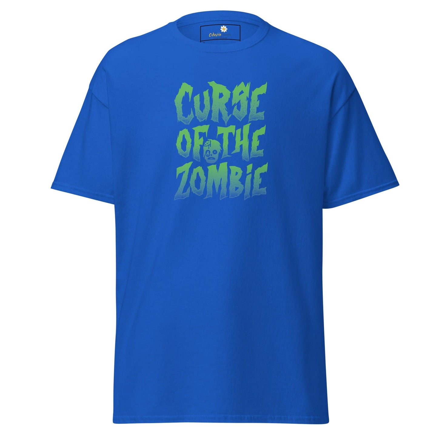 Unisex classic t-shirt - SPOOKIE CURSE OF THE ZOMBIE - REGULAR - Royal / S