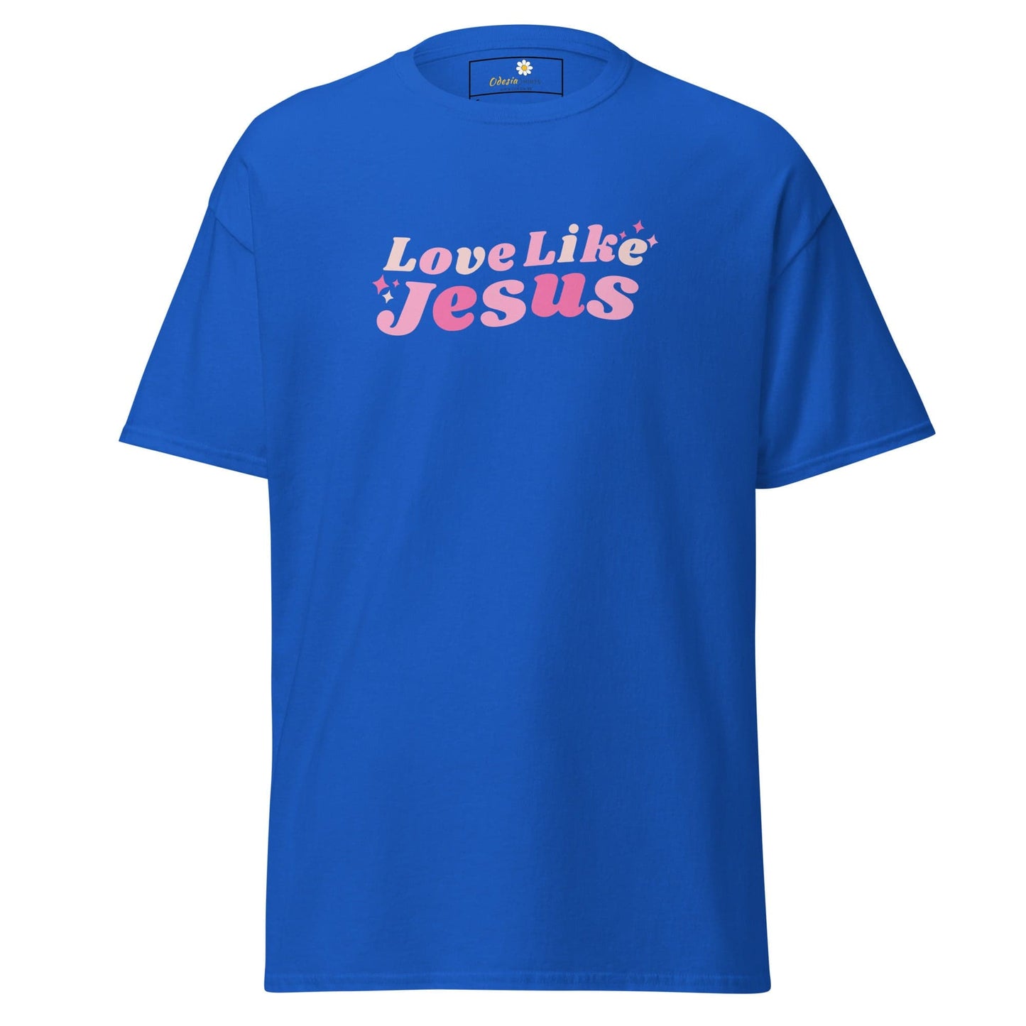 Unisex classic t-shirt - SPIRITUAL LOVE LIKE JESUS - REGULAR - Royal / S