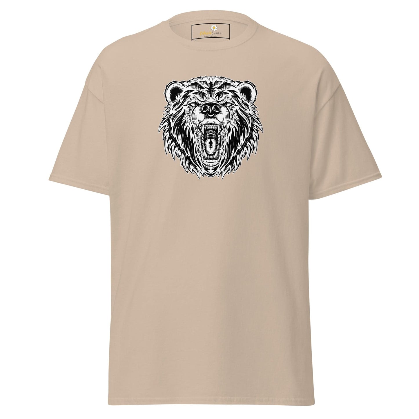Unisex classic t-shirt - WILD LIFE BEAR - REGULAR - Sand / S