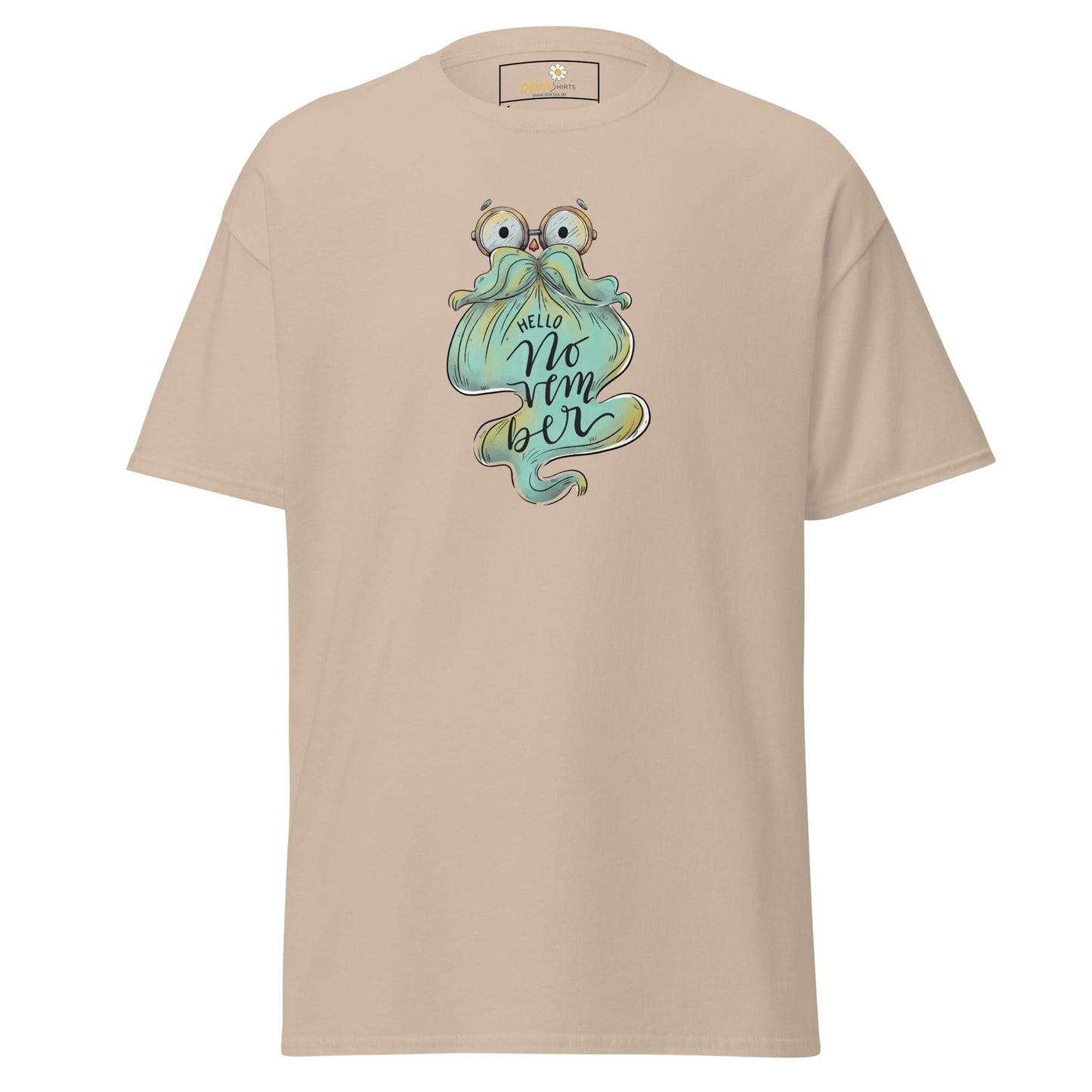 Unisex classic t-shirt - FUN HELLO NOVEMBER - REGULAR - Sand / S