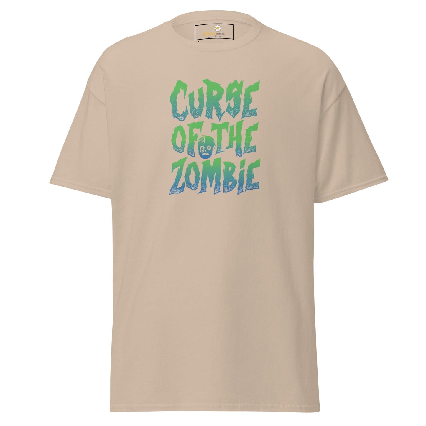 Unisex classic t-shirt - SPOOKIE CURSE OF THE ZOMBIE - REGULAR - Sand / S