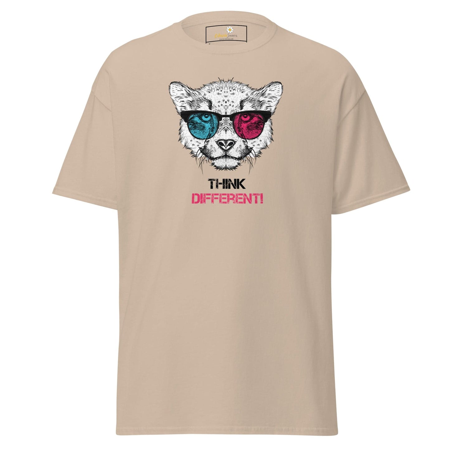 Unisex classic t-shirt - FANTASY THINK DIFFERENT - REGULAR - Sand / S