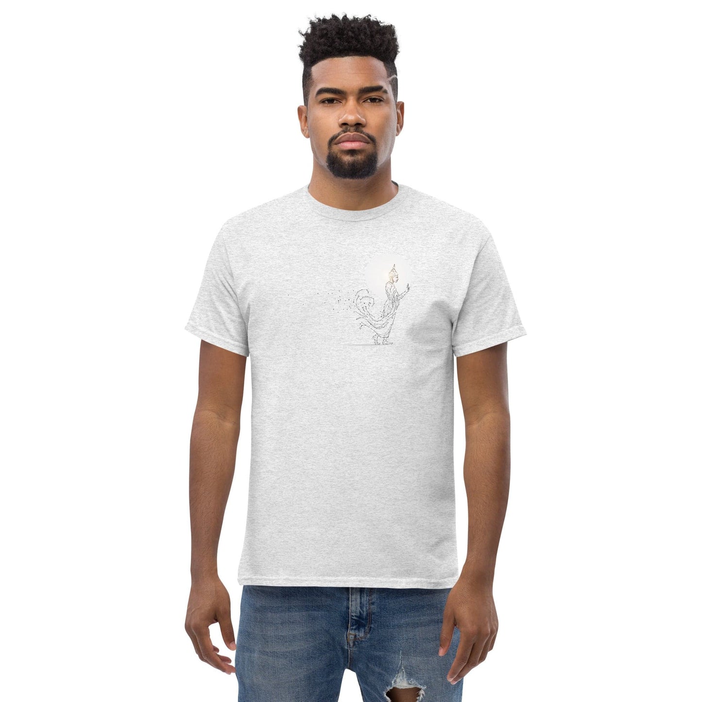 T-shirt Design Tee • Men / Women • [2xl-5xl] - Ash / 2xl