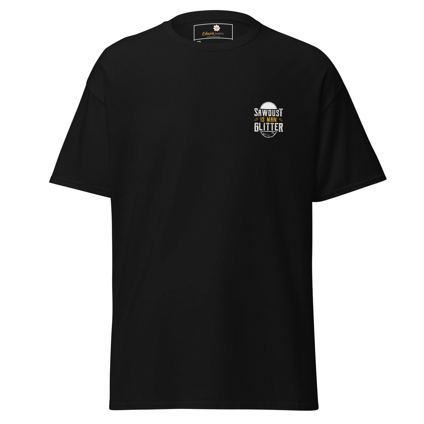 Black T-shirt from T-Shirt Design Tee for Men and Women in sizes 2XL to 5XL