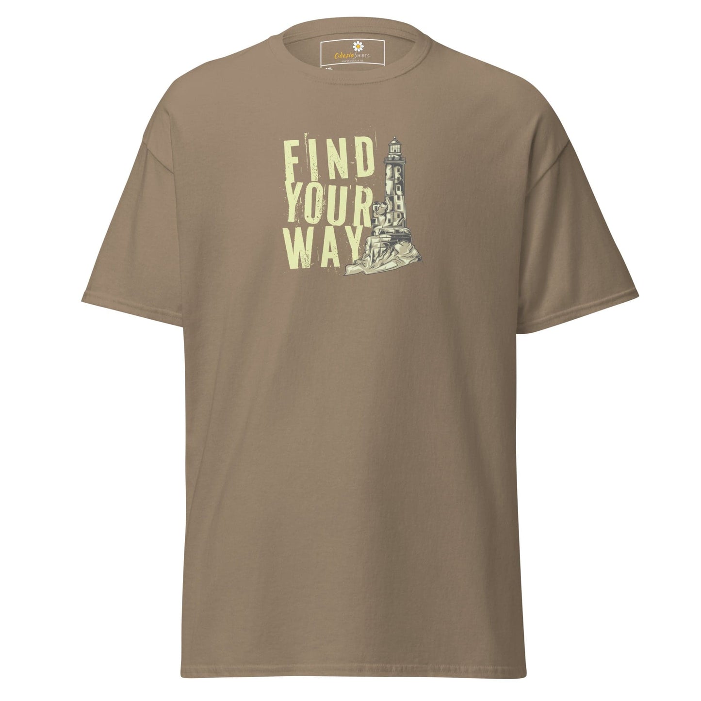 T-shirt Design Tee • Men / Women • [2xl-5xl] - Brown Savana / 2xl